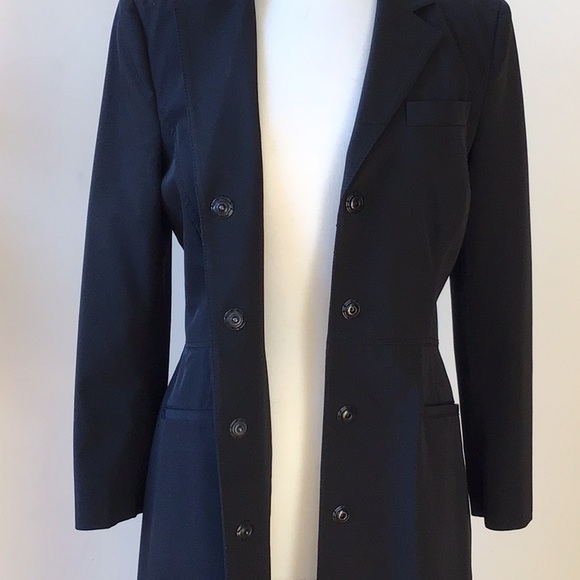 PRADA VINTAGE LIGHT FITTED COAT. - Picture 8 of 10